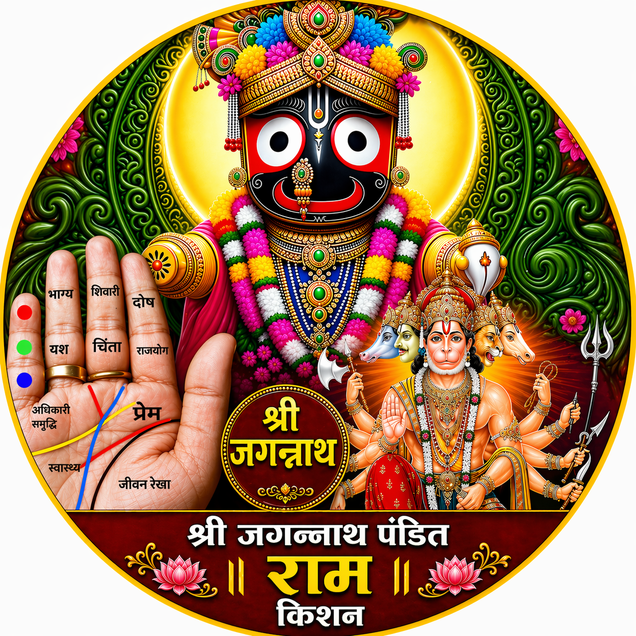 Pandit Ram Kishan Logo